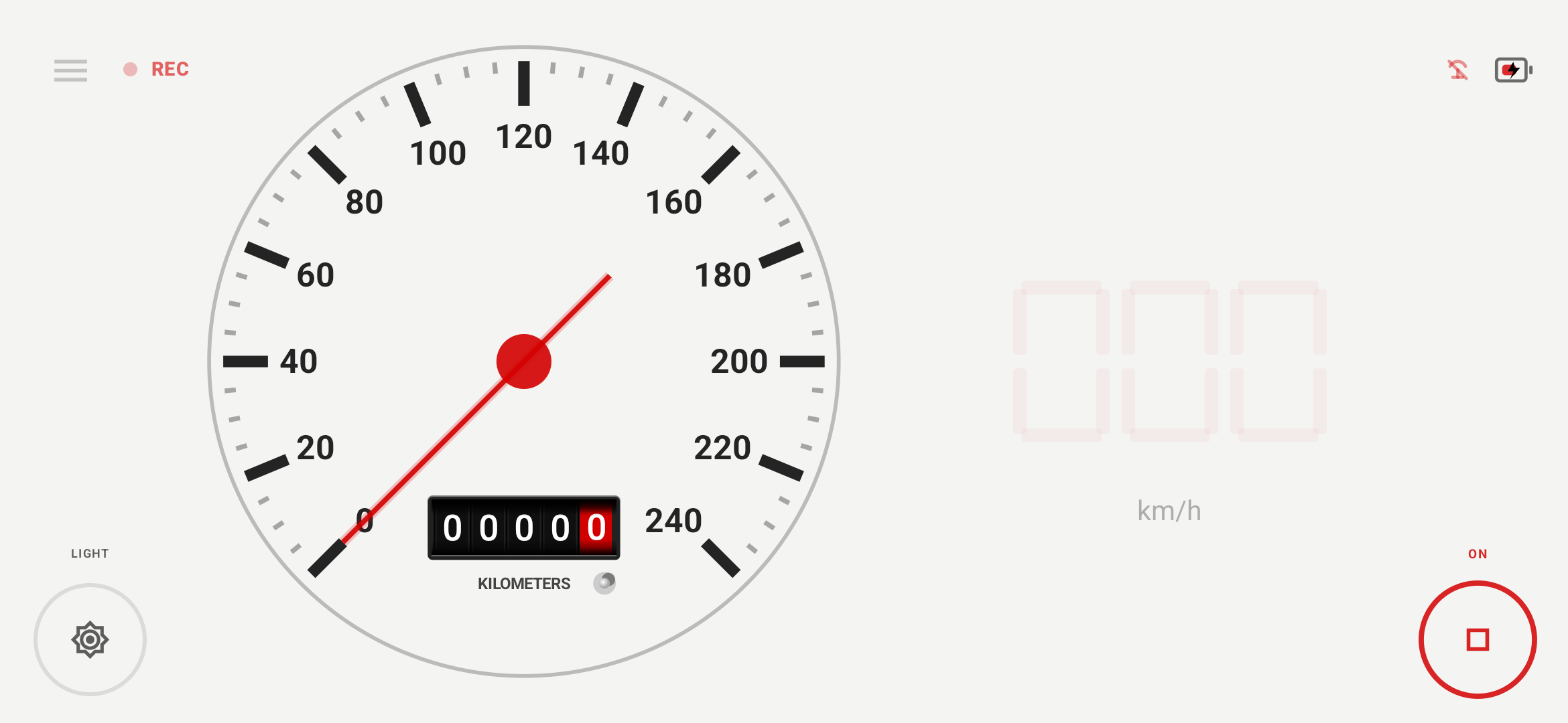 NeoGauge Heritage dashboard